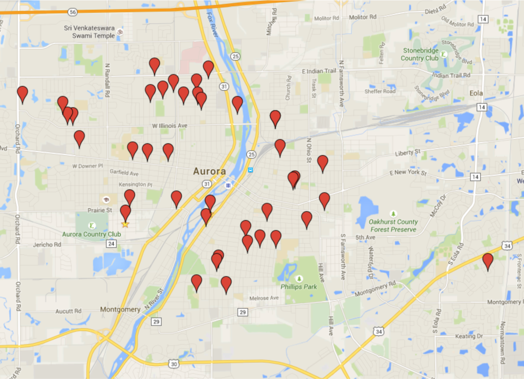 Map & Directions Fox Prairie Homes